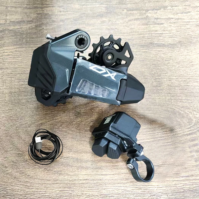 

WHEELTOP OX2.0 MTB Wireless Electronic Derailleur Kit Shifter 7-14 Speed 10-52T Cassette Compatible Bicycle Transmission System