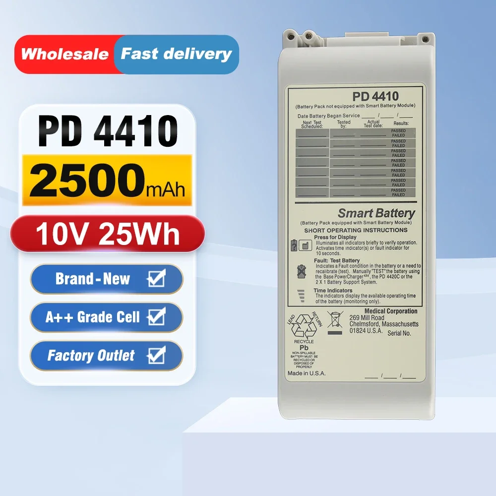 ETESBAY 8000-0299-01 Replacement  Defibrillator Battery For Zoll AED PD1400 PD 1600 PD 1700