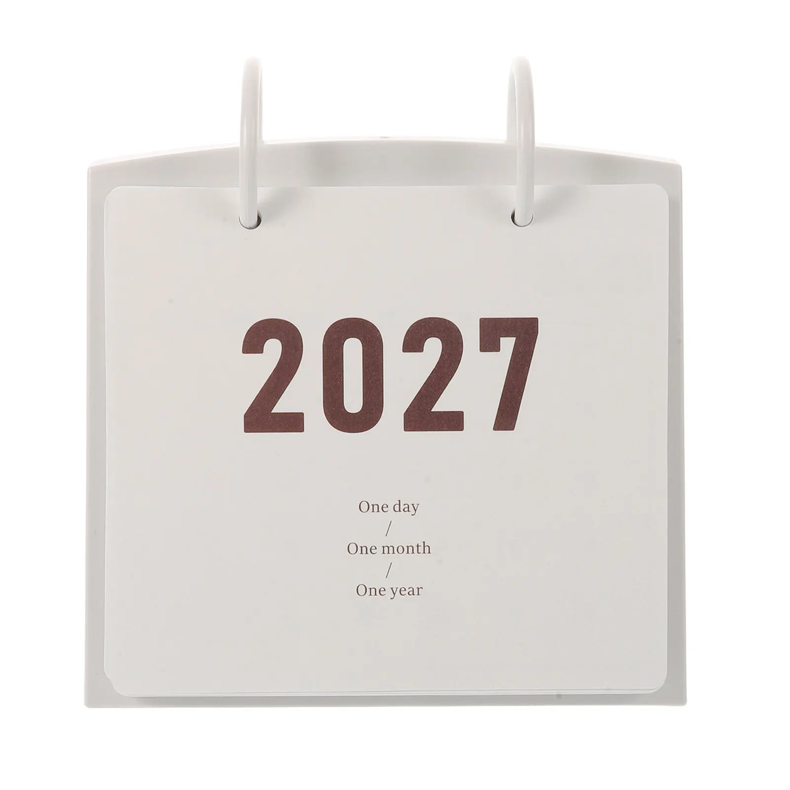 Desktop Calendar 2027 Stand Monthly Layout Office Supplies Desk Calendar Memo Section Desktop Planner Desk Calendars for Women