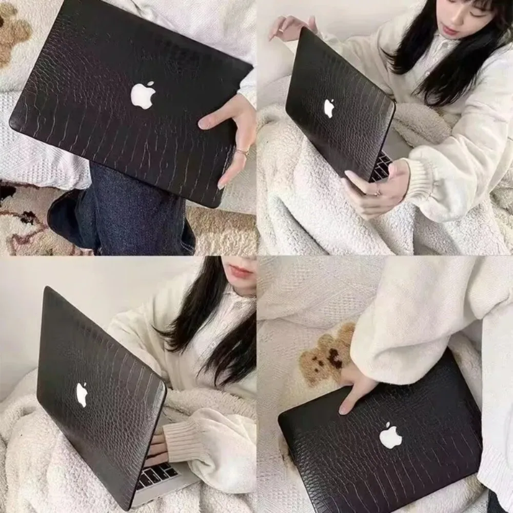 Suitable for Macbook Notebook J Computer Protective Shell Crocodile Pattern M2Shell Air/pro13/14 Inch Computer Case
