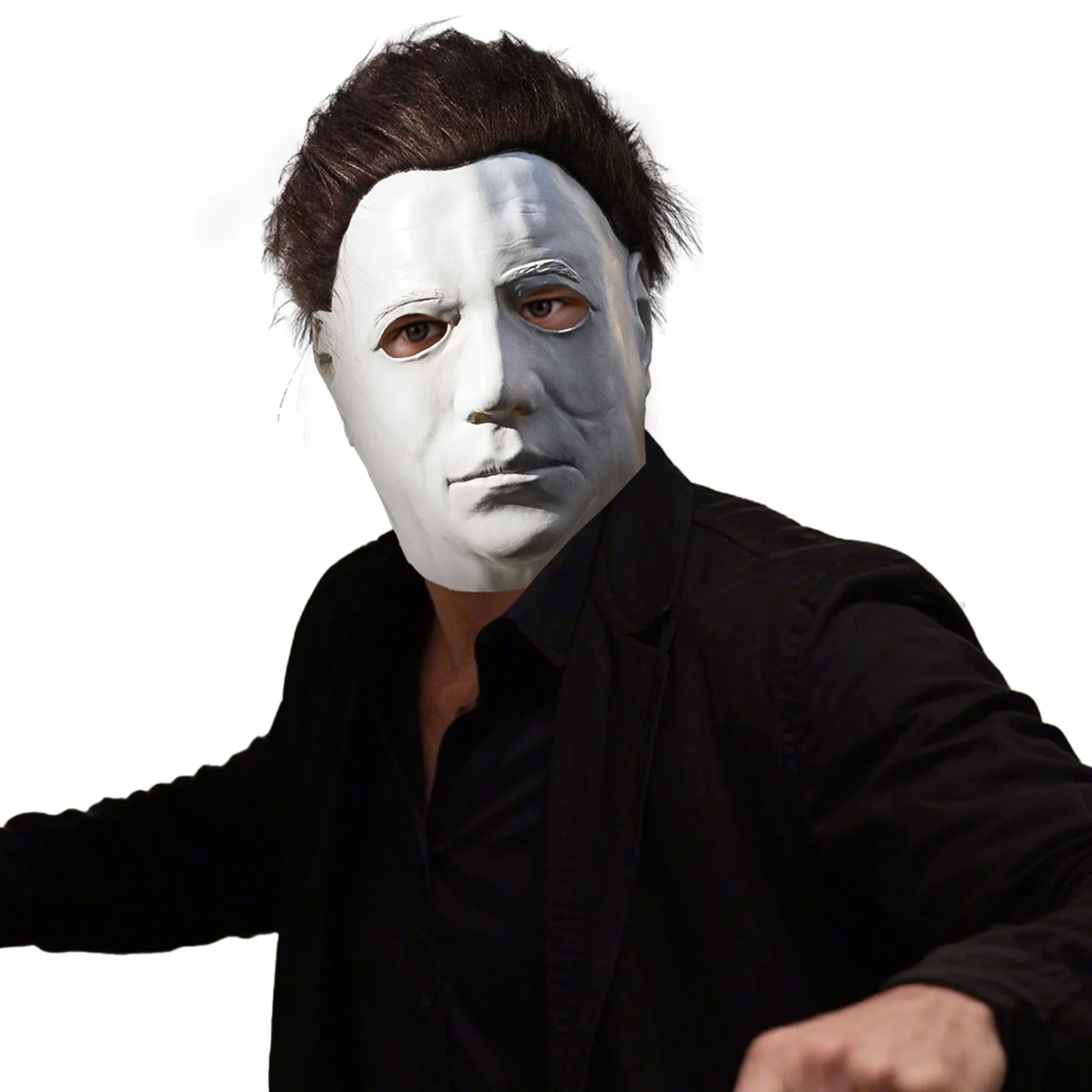 

Новый 1978 Хэллоуин Маска Майкла Майерса Косплей Ужас Кровавый Убийца Демон Латексный Шлем Карнавальный Маскарад Вечеринка Костюм Реквизит