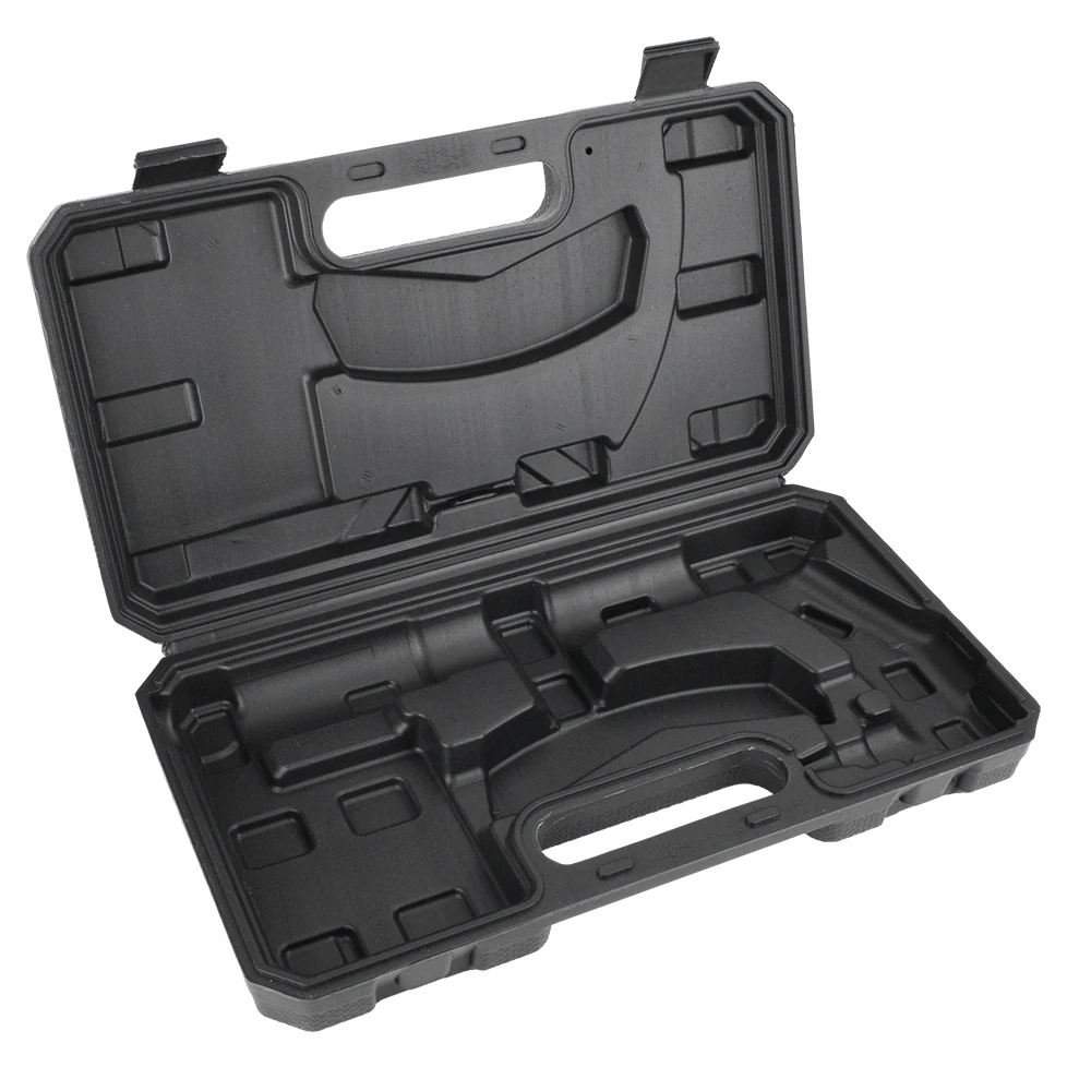 Nail Gun Storage Box With Cleaning Brush Goggles Maintenance Fluid Durable Portable Storage Box