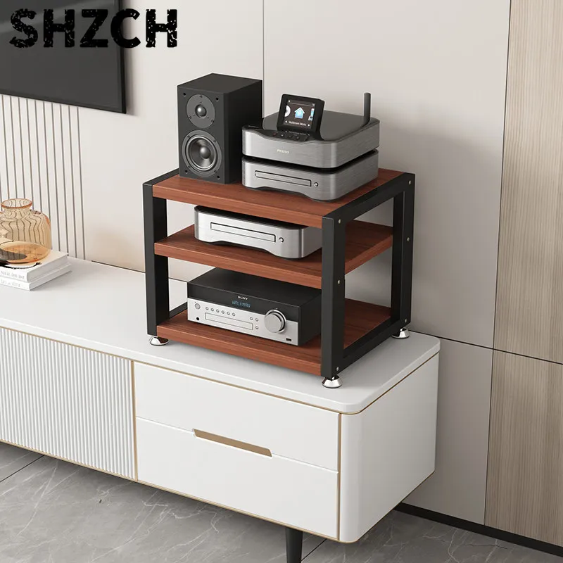 Xinhuisheng Small Power Amplifier Rack Bile Bracket Desktop Headphone Amplifier Audio CD Cabinet Decoder Shelf