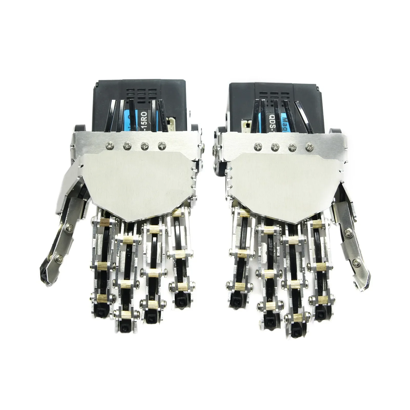 

Гуманоидный манипулятор с пятью пальцами (левая и правая рука) с сервоприводом для DIY-проектов бипедальных роботов, модель 2026 года