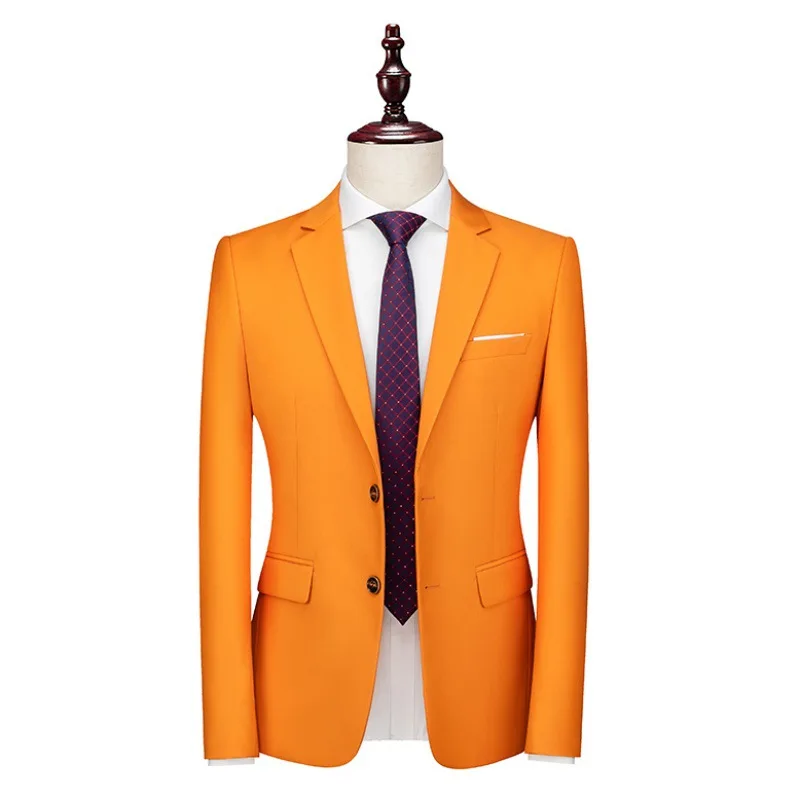 Terno profissional de padrinhos masculino, jaqueta casual, terno de negócios, primavera, HH003, 2 peças