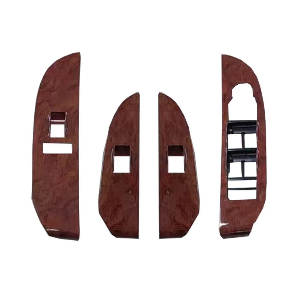 For 2007-2009 LHD Interior Wooden Window Switch Penal Cover Replacement For GMC Yukon Tahoe Denali Silverrado/Serria Accessories