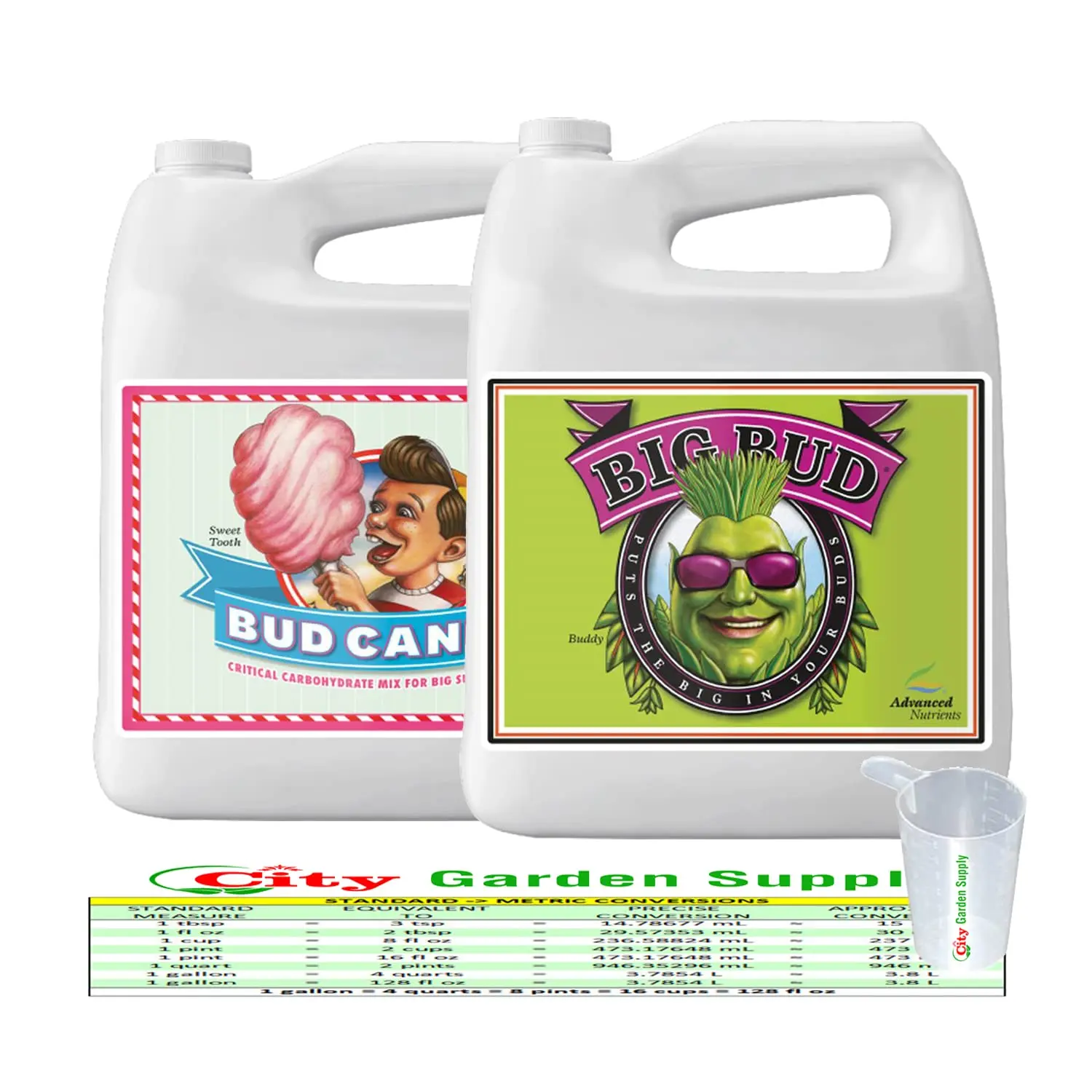 Big Bud and Bud Candy Bundle Set Fertilizers Hydroponics (4 Liter)