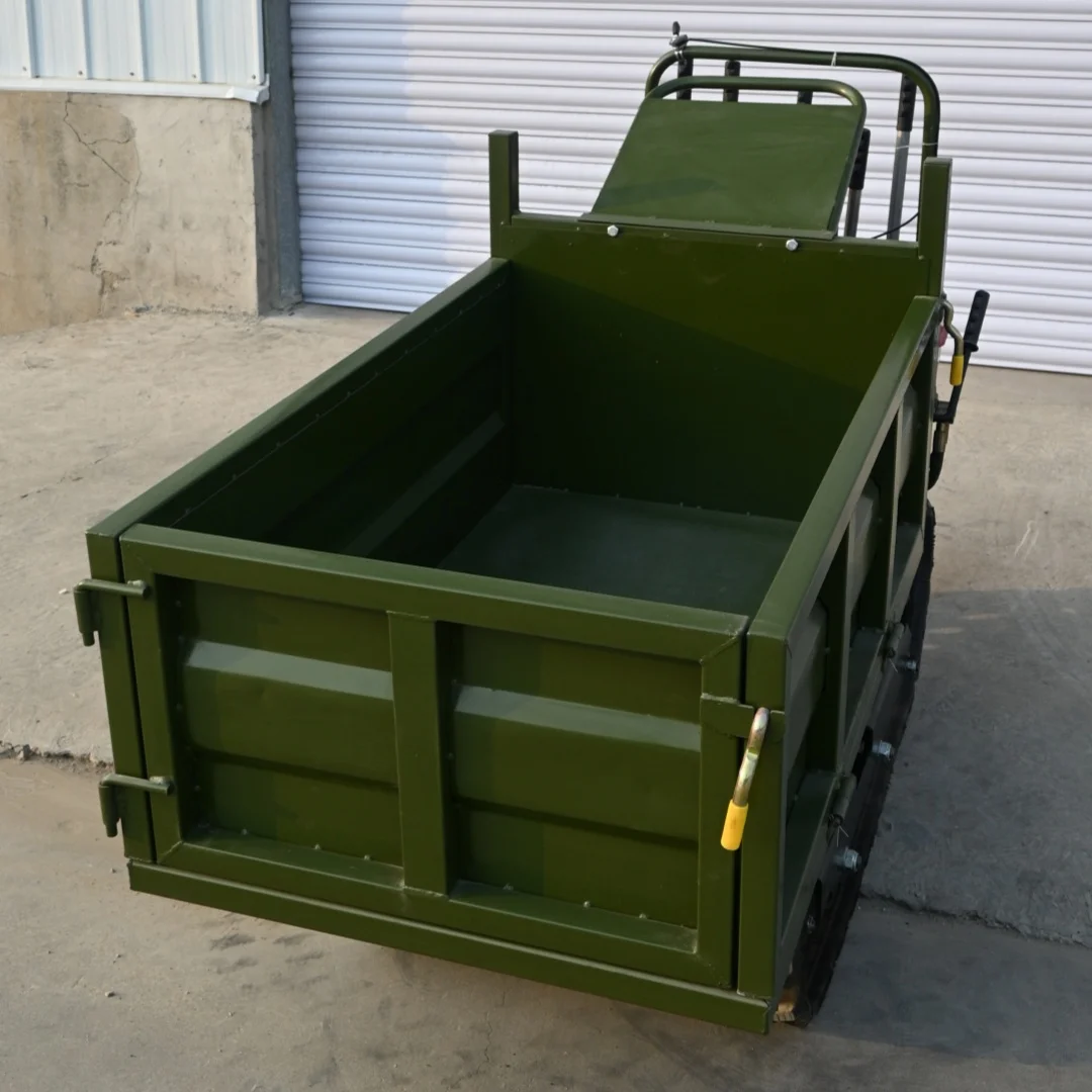 Customized New Condition Small Crawler Dump Truck With Core Components Engine