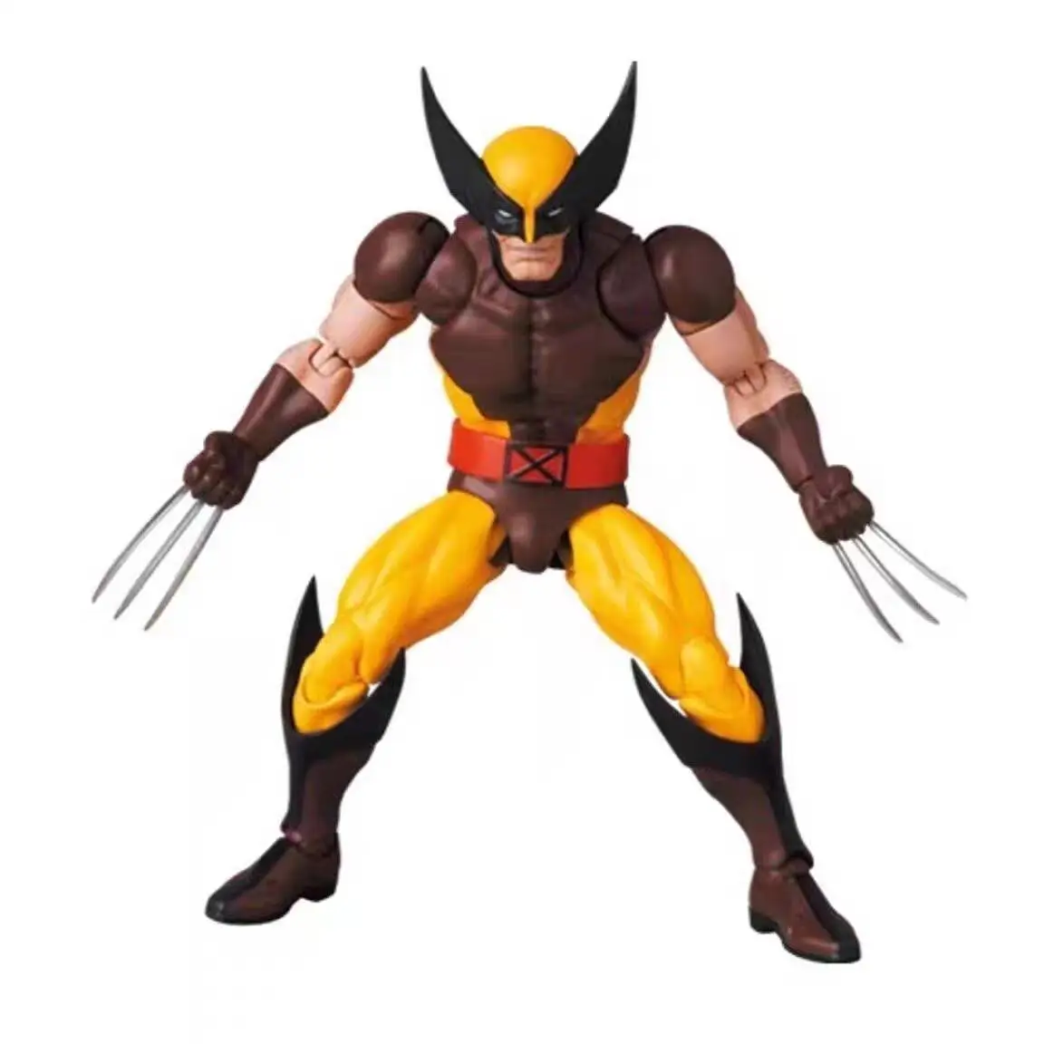 

Ct Toys Wolverine Figure Brown Comic Mafex 138 X-Men Anime Action Figure Shf Figurine Model Statue Toys Christmas Gifts