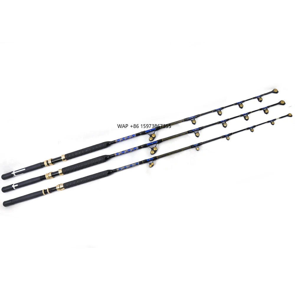 

New big game fishing trolling nylon butt 50-80 pound boat fishing rod