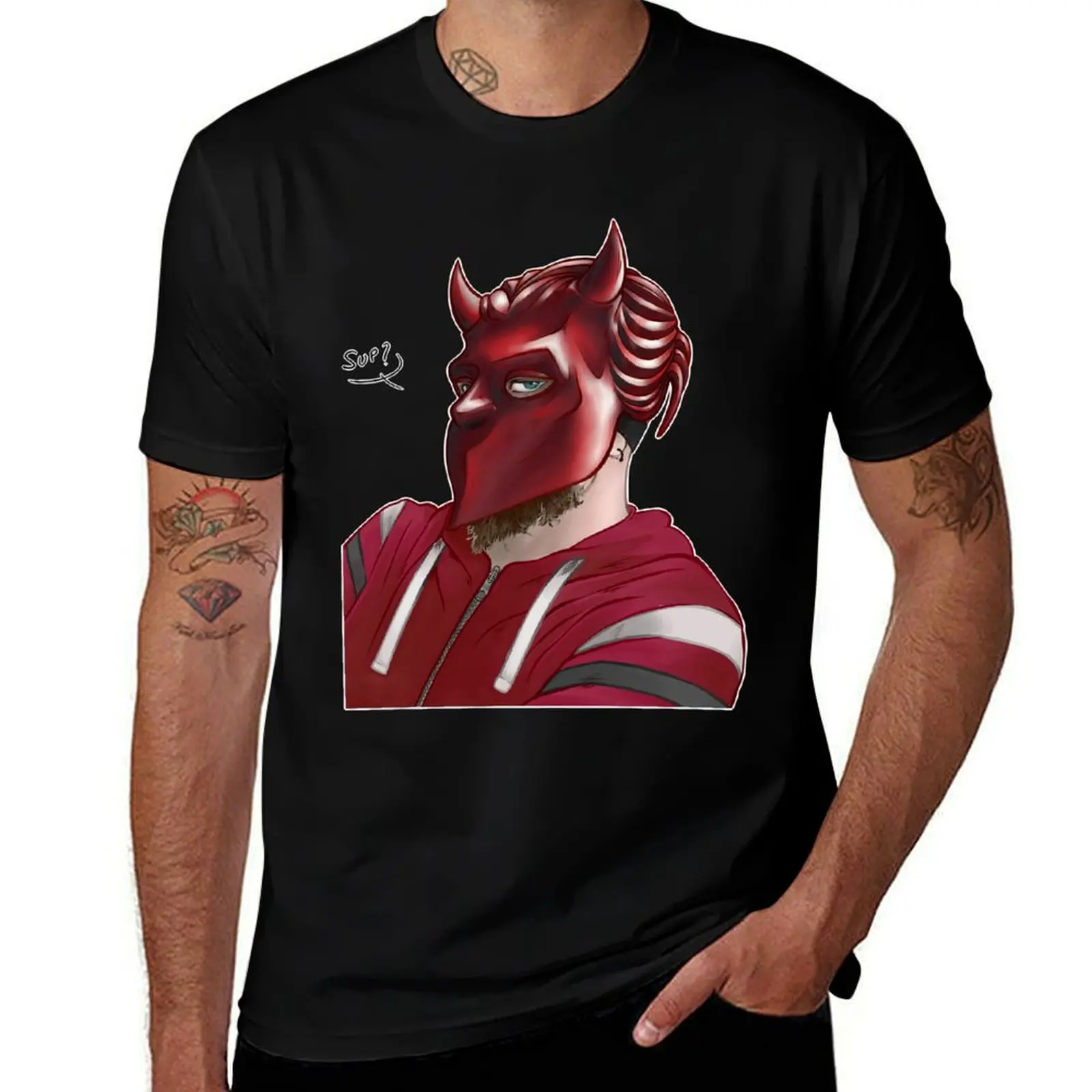 

Strawberry Ghoul casual T-Shirt graphic tee shirt Clothing boys animal print T-shirts for men cotton