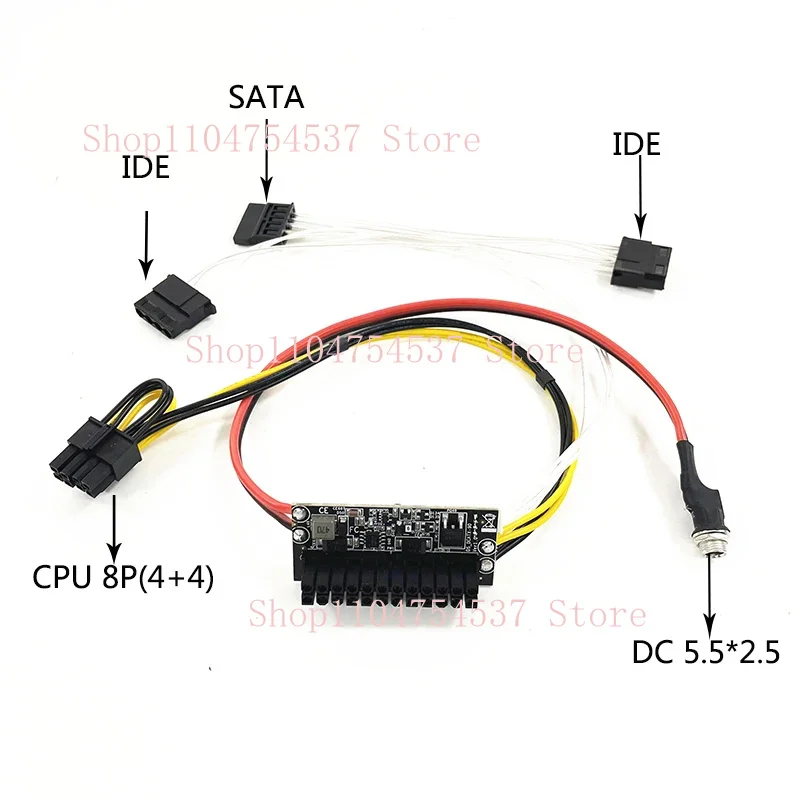 atx-24ピン直角ショートpcb-12v-dc-atx-300w-ピコatxスイッチpsu-車載ミニitxハイパワー電源モジュール-z1-耐久性のあるボード