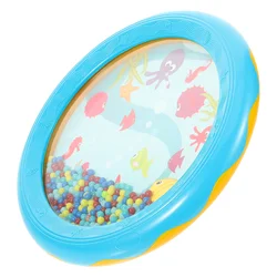 Wave Drum Children's Orff Musical Instrument Early Education Kindergarten Teaching Aids Toy Bionic Ocean Shake Drums Plastic