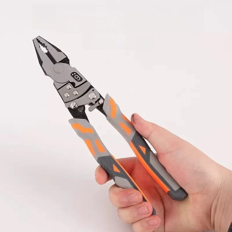 

New Industrial Grade Self Locking and Labor Saving Steel Wire Pliers with Multifunctional 9 Inch Electrician Pliers Tool