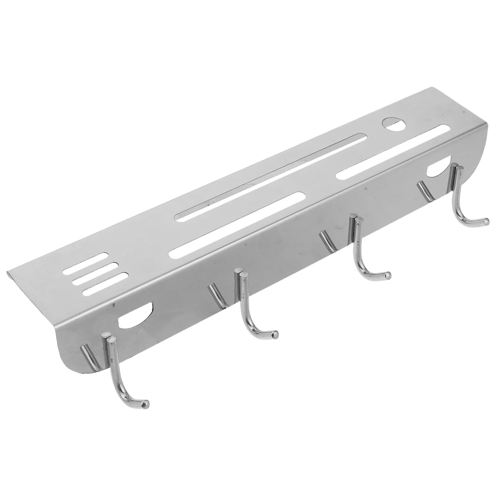 Stainless Steel Wall Mounted Knife Rack for Kitchen Heavy-Duty Rust-Resistant Space-Saving Utensil Hanger with Minimalist Modern