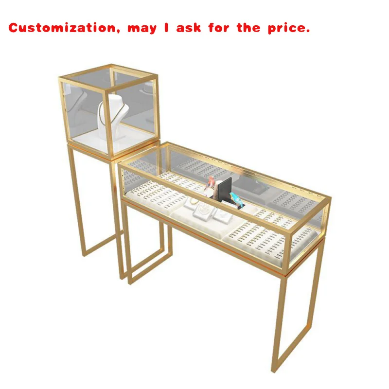 

custom.Unique Modern Jewelry Display Cabinet Hot Selling Jewelries Display