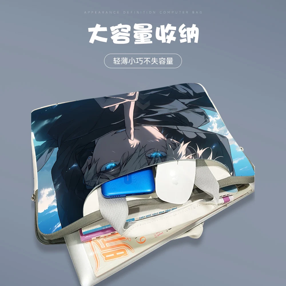 애니메이션 스펠 리턴 노트북 가방 애플 맥북프로 12 13 14 15 16 인치 보호 커버 델 아수스 남성용 선물