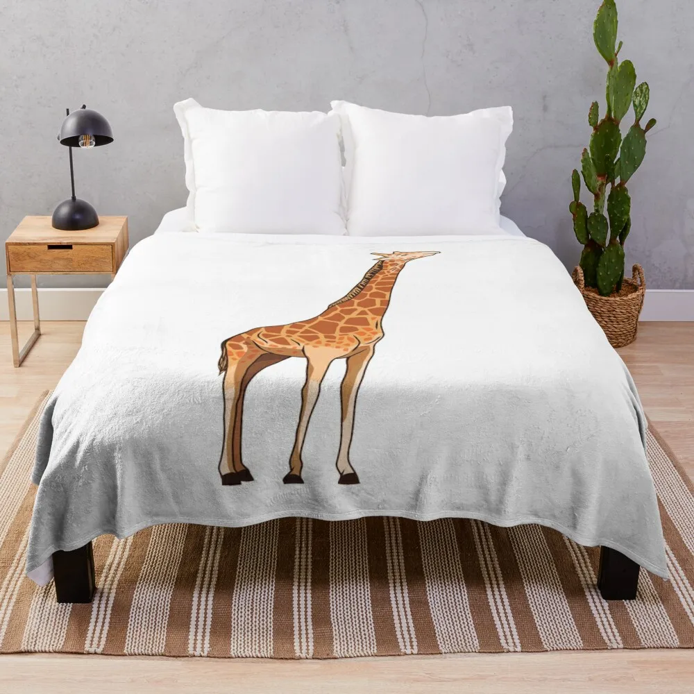 

Giraffe African Safari Animal Throw Blanket for babies bed plaid Blankets