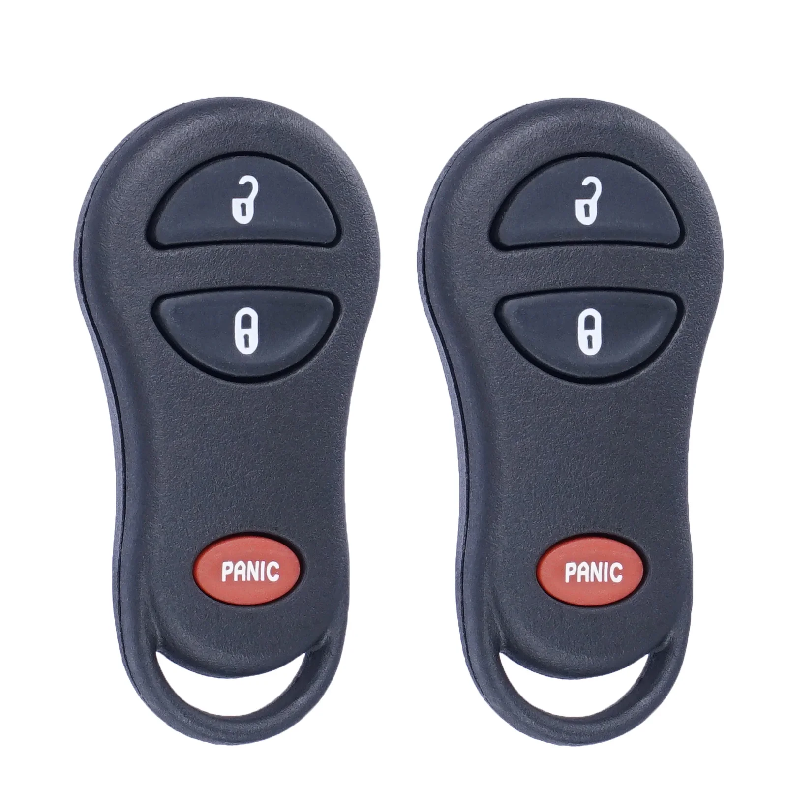 

2 шт. GQ43VT17T для 1999 2000 2001 2002 2003 Chrysler Town and Country Voyager Dodge Caravan Dodge Ram Брелок с дистанционным управлением