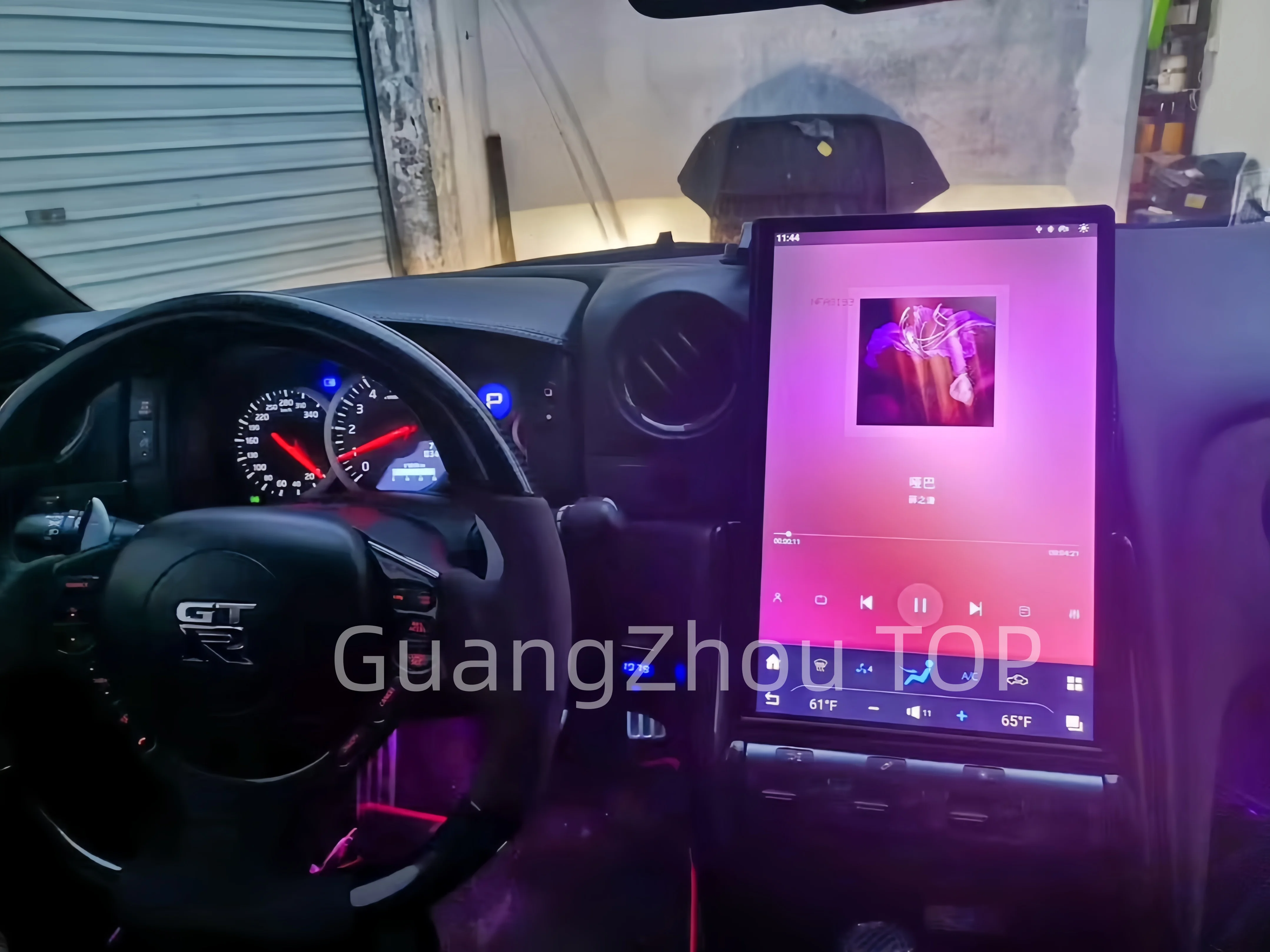 

Автомагнитола с CarPlay и Android, 14,5-дюймовый T-образный экран для Nissan GT-R R35, GPS-навигация, мультимедийный проигрыватель, автомобильное радио