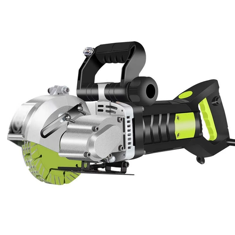 Handheld Laser Wall Slotting Machine Brick Wall Cutter Concrete Chaser Groove 220V Hydropower Installation Circular Saw