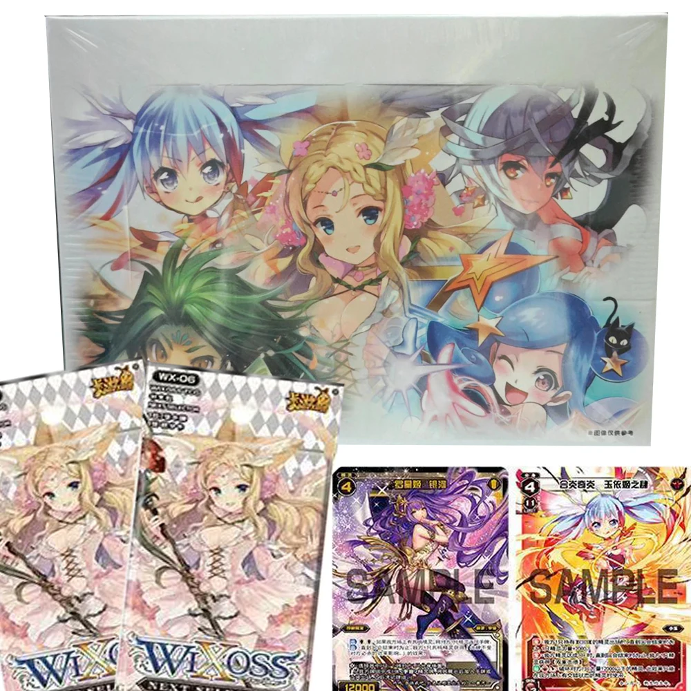 

Wholesale KAYOU WIXOSS Collection Cards for Children Anime Games Battle Girl Selector Turn-Base Trading Card Interest Gift Toy