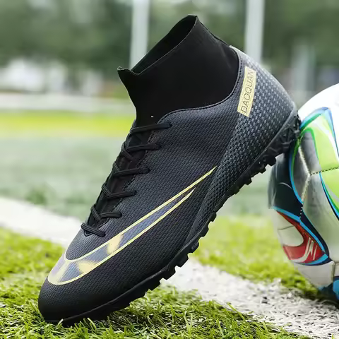 AG/TF Mens Football Field Boots Professional Chuteira Campo Grass Society Training Football Shoes Outdoor Quality Soccer Shoes