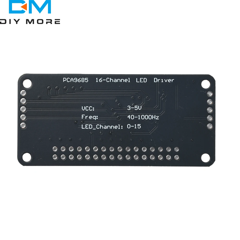 PCA9685 Module 16 Channel LED Driver Board Controller Module I2C Bus PWM Controller Module Development Board