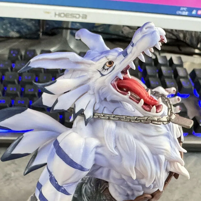 Digimon Were Garurumon Action Figure Toys Anime Pokemon Figuras 22cm Manga Figurine Model Ornament Birthday Gift for Children