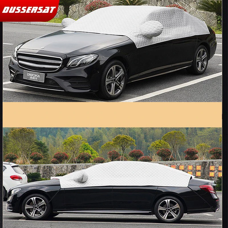 Car Cover Awning: Hailproof, Waterproof, Reflective, Outdoor Rain & Snow Protection, Universal Fit for BMW F30, Tesla Model Y