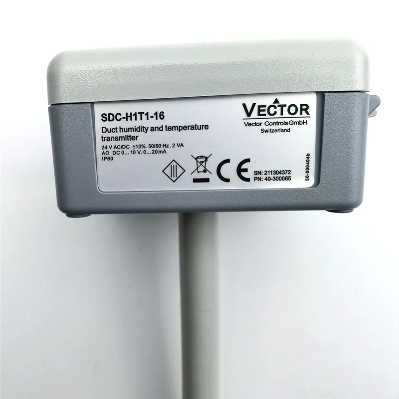 Vettel 벡터 덕트 온도 및 습도 트랜스미터 센서 SDC-H1T1-16, SDC-H1T1-24 -08