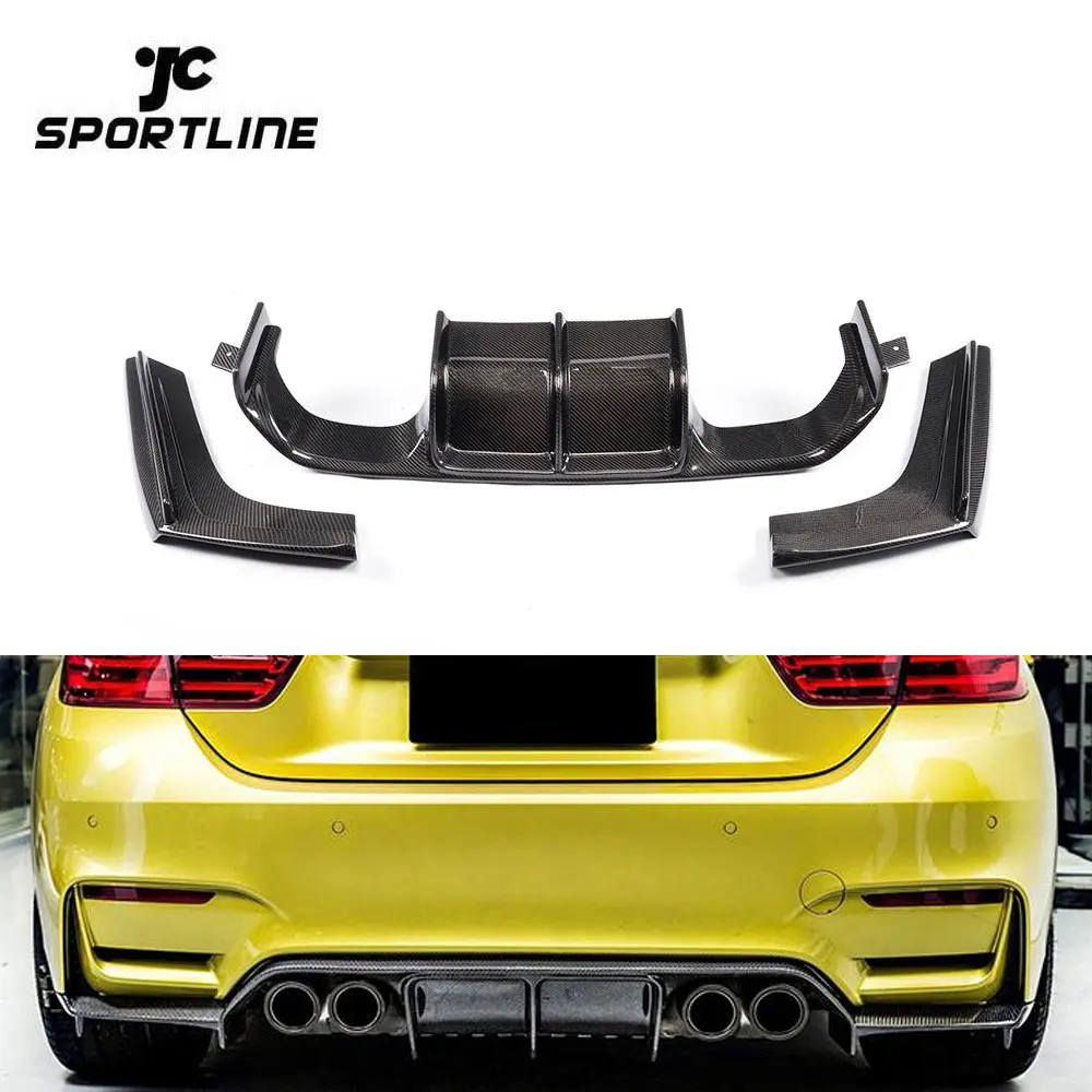 

V Style Carbon Fiber Rear Diffuser for BMW F80 M3 4Door F82 M4 2Door 2014-2018