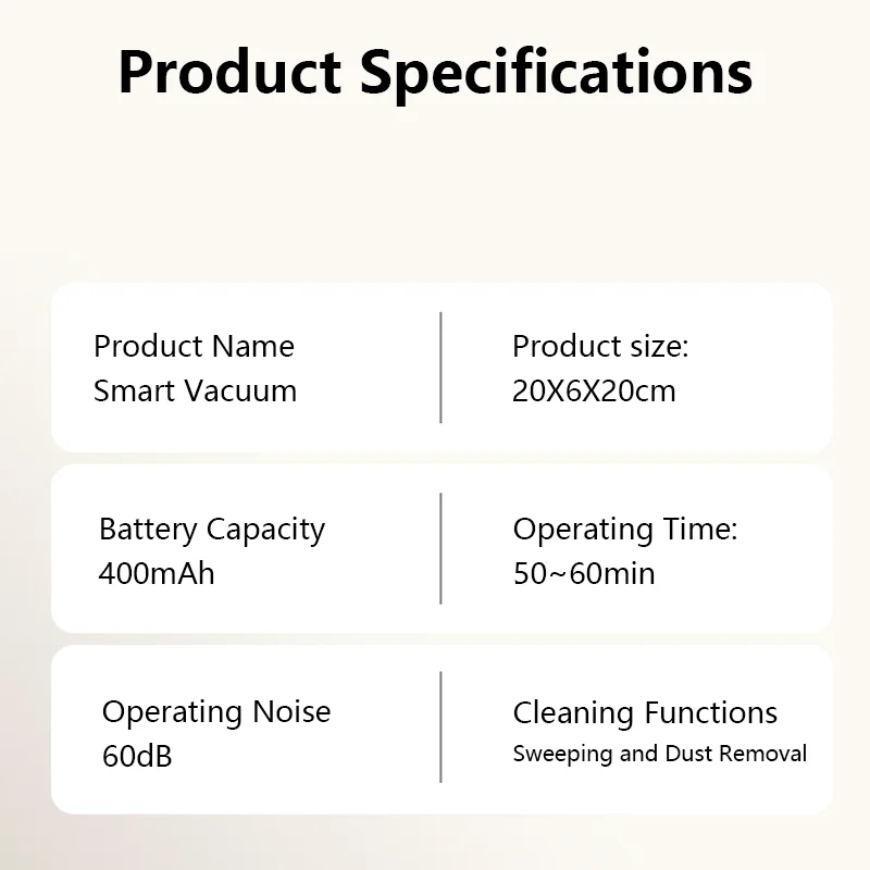 เครื่องดูดฝุ่นหุ่นยนต์แบบชาร์จไฟได้ยี่ห้อเสี่ยวหมี่ รุ่นใหม่ อุปกรณ์ทำความสะอาดอัจฉริยะ เครื่องดูดฝุ่นหุ่นยนต์ เครื่องทำความสะอาดเคาน์เตอร์ สมาร์ทโฮม