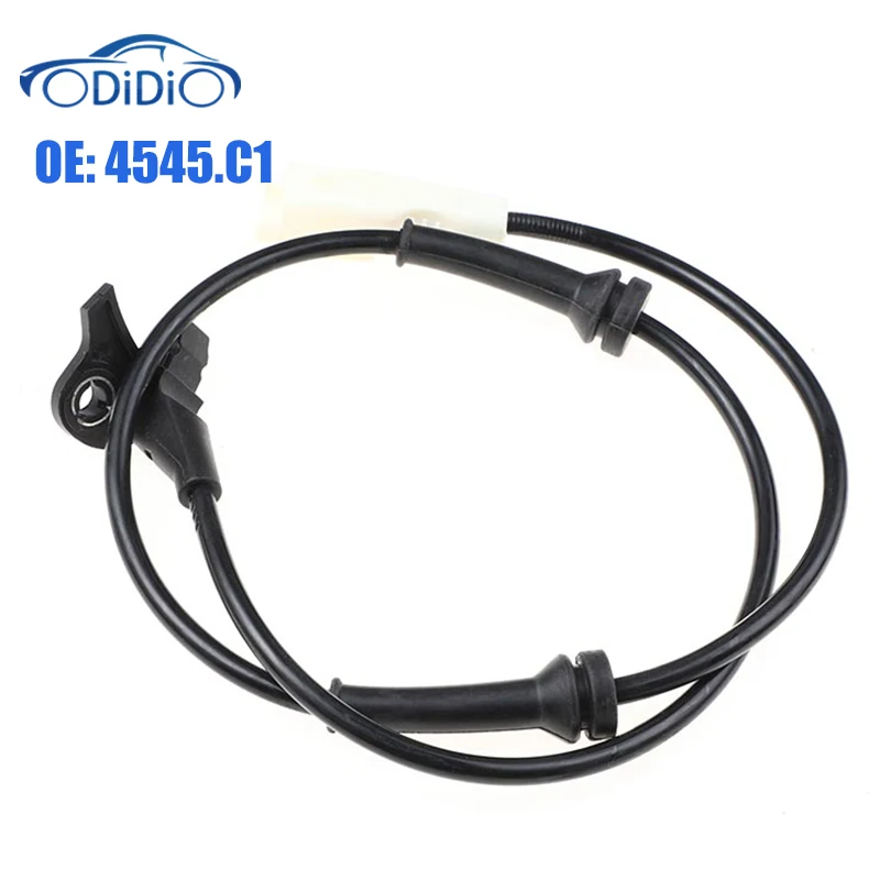 

ODIDIO 4545.C1 4545C1 Front ABS Wheel Speed Sensor 24071020171 9652310580 9635384780 For Citroen C4 Peugeot 307 1.4 1.6 2.0