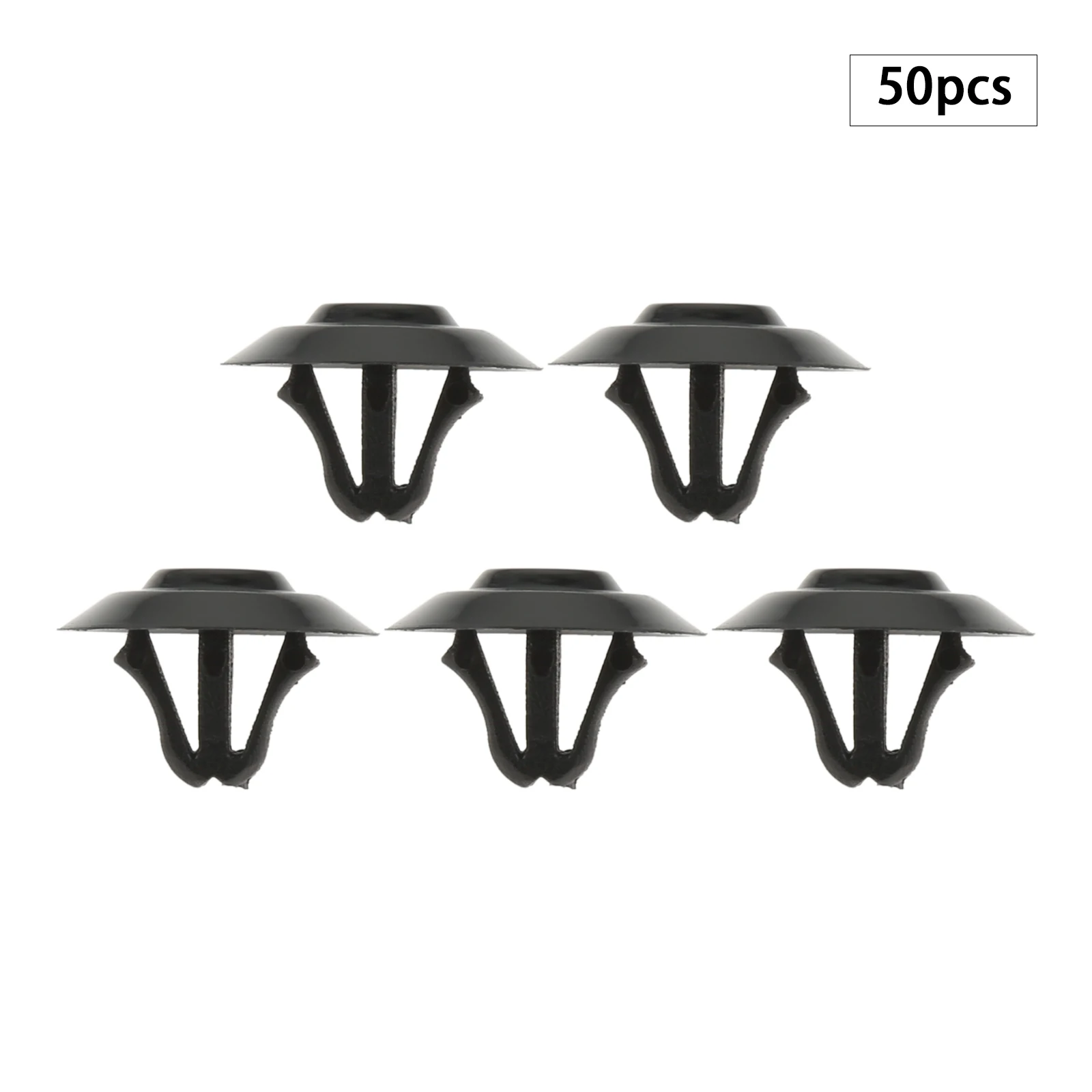 50pcs Nylon Hood Insulation Pad Clips Fastener 001 988 03 25 Fit for Mercedes Benz C230 C320 Sedan C55 AMG E350 CLK550