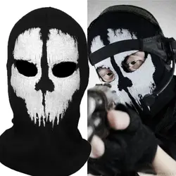 Cotton Balaclava Skull Ghost Mask Ski Mask Skeleton Face Scarf Neck Gaiters for Men Motorcycle Cycling Outdoor