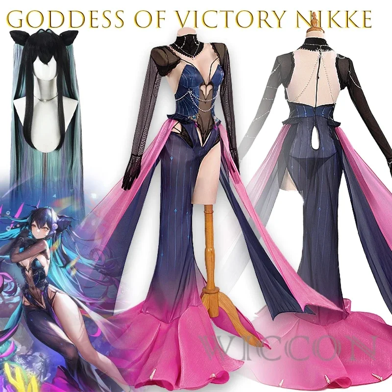 أنيمي لعبة حفلة الهالوين إله النصر نايكي ليتل ميرميد الهاوية زهرة تأثيري حلي معركة الخيال لعب الأدوار الزي #1