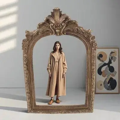 

Chic European Style Vintage Photo Frame Decorative Family Picture Holder for Home Office Tabletop European Style Picture Frame