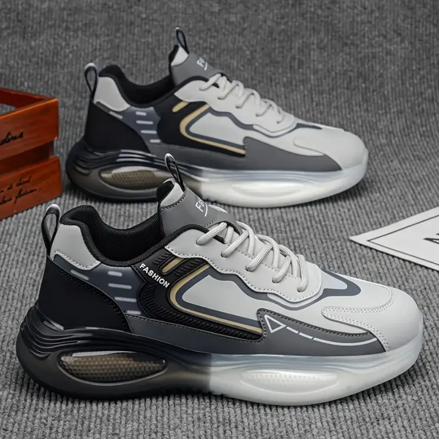 

Men's Shoes 2026 Spring New Arrival Sporty Trendy Running Shoes Black Samurai Casual Student Fashion Shoes