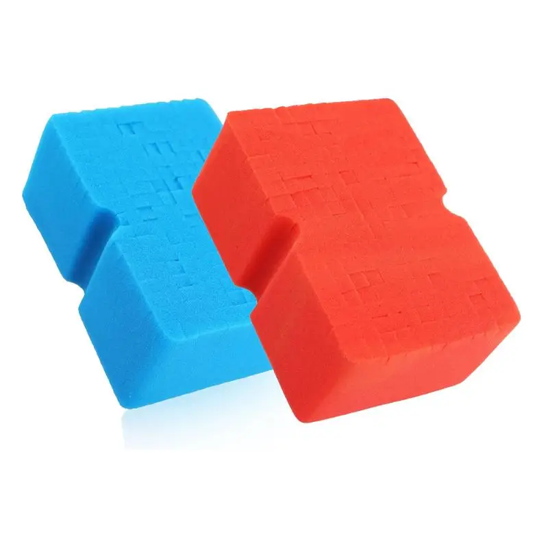 NEW Large Size Car Washing Sponge Block Cut Soft Grid Foam Sponges Strong Water Absorption Home Car Wash Tool Cleaning Brushe