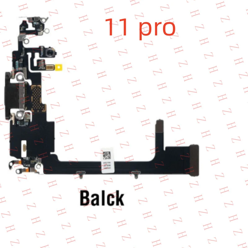 P+ Black Charging Port Dock Base Firm Durable For  Apple iphone 11Pro