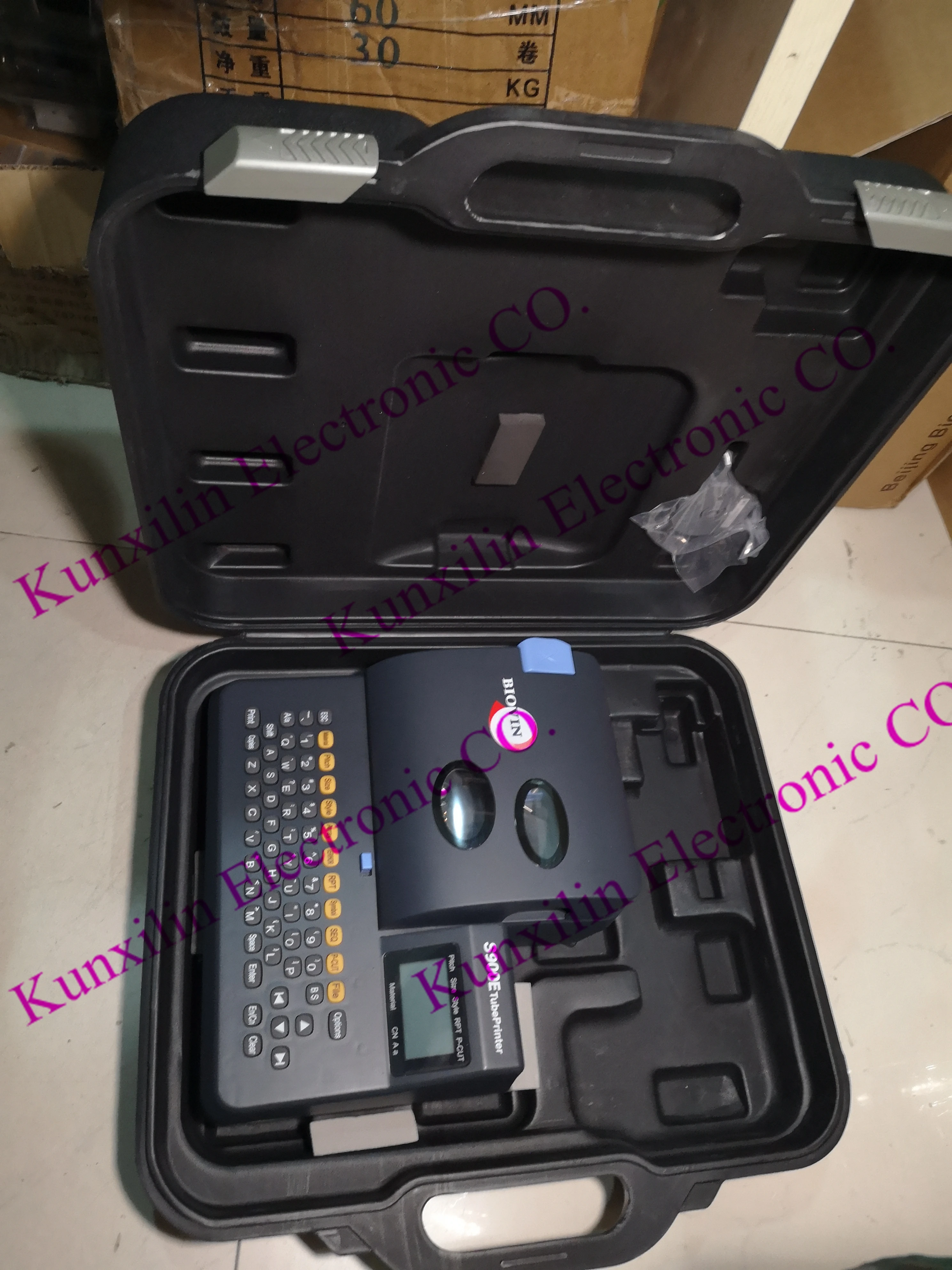 English Version Wire Number Machine S800E S900E Heat Shrink Tube Label Printer Replaces S650E S700E Number Tube Printer