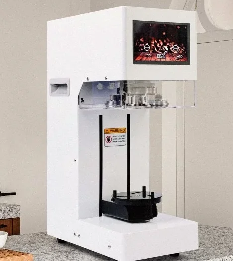 Commercial portable beverage can sealing machine, automatic touch screen juice aluminum can quick sealing and packaging
