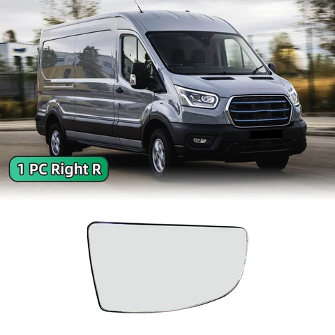 Зеркало Заднего Вида Для Ford Transit Van MK8 2014-2021 С Обогревом, Стеклянное, Боковое, 1823985, Для Безопасности Автомобиля