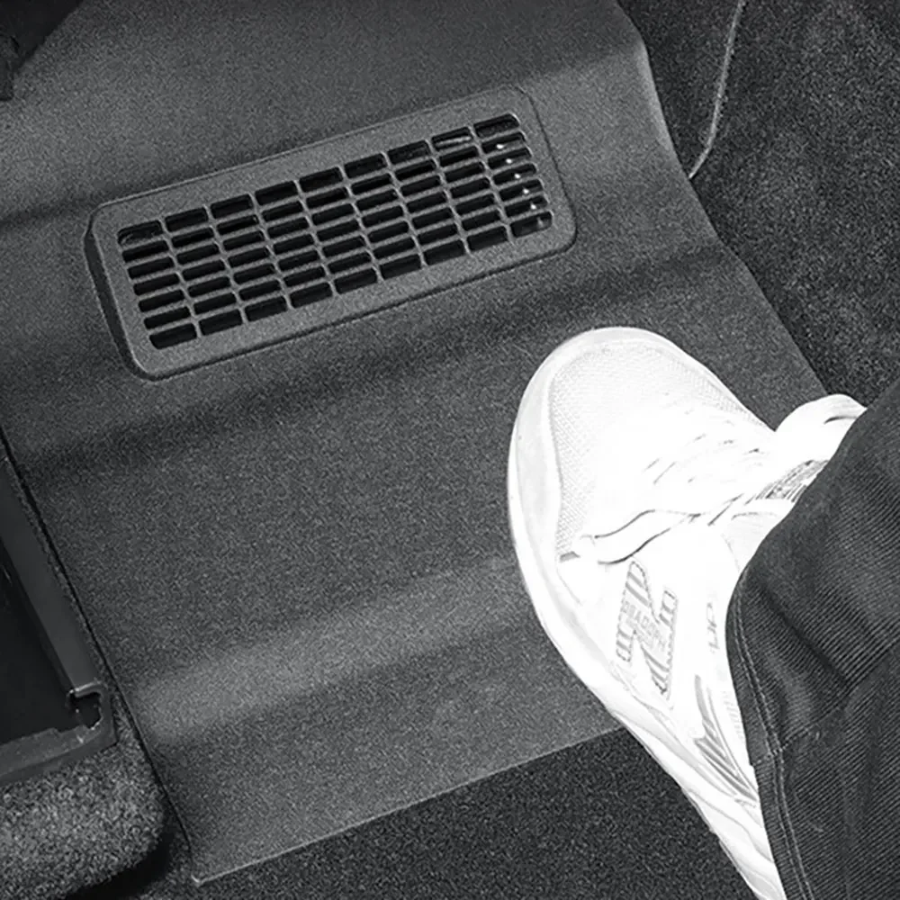

Foot pads For Tesla Model Y 2020-2024 TPE Under Seat Air Condition Outlet Vent Foot Mats 2PCS