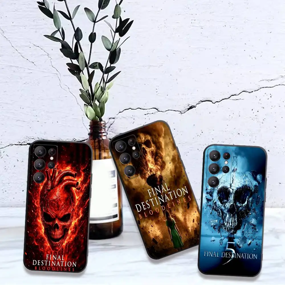 F-Final D-DestinationS Movie Phone Case For Samsung S 24 fe 25 Ultra plus 20 lite 21 30 22 23 24 22 Ultra 5G Fundas
