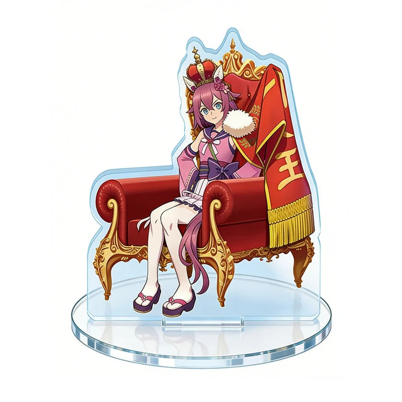Anime Uma Musume Pretty Derby Acrylic Stand Cinderella Gray figure Stand Plate Cosplay Prop Decor Gifts 15cm - Image 4