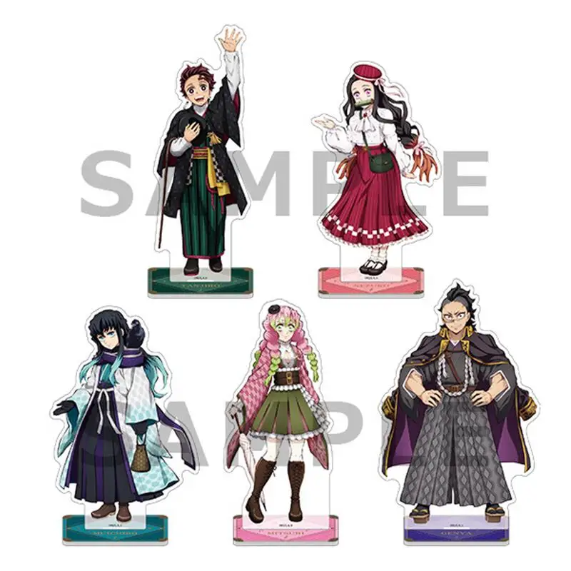Cartel de Anime Demon Slayer, acrílico, Mitsuri Kanroji, colección bonita de dos dimensiones, productos, creatividad para estudiantes, decoraciones de escritorio