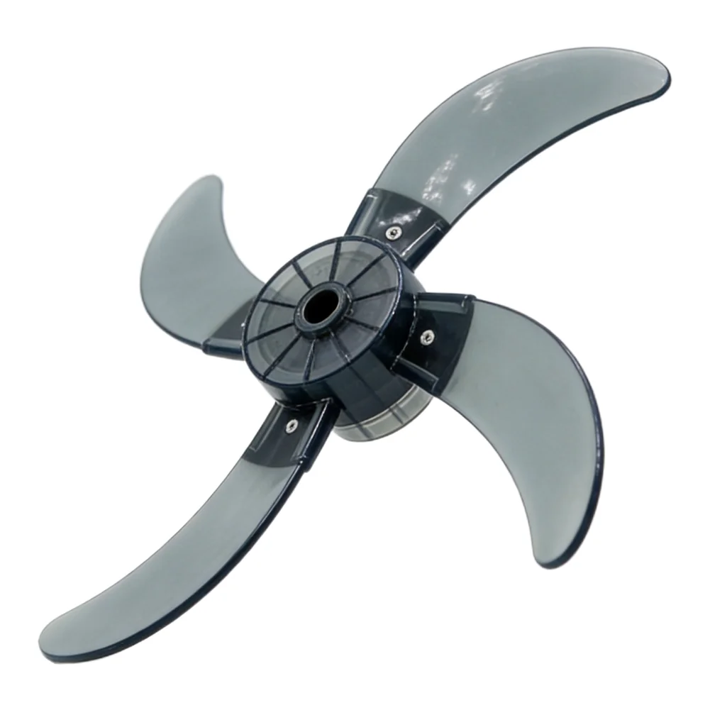 Replacement Plastic Fan Blade 18 Inch Five Blade with Nut Cover for Vertical Table Fan Fits Floor Fans Wall Fans and Table Fans