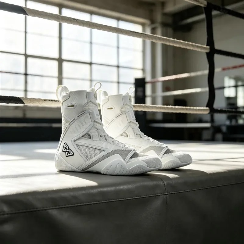 New Quality Men Fighting Shoes High Top Man Gym Training Shoe Professional Men Wrestling Boots Non-Slip Boxing Sneakers for Men